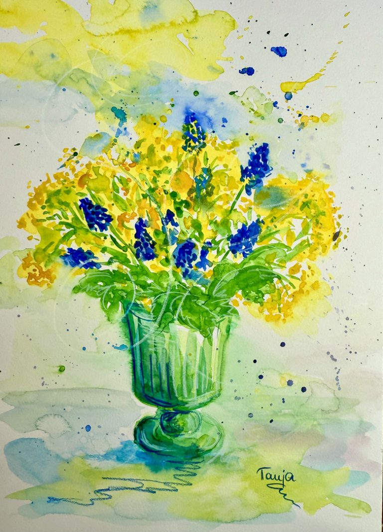 Muscari / Aquarell